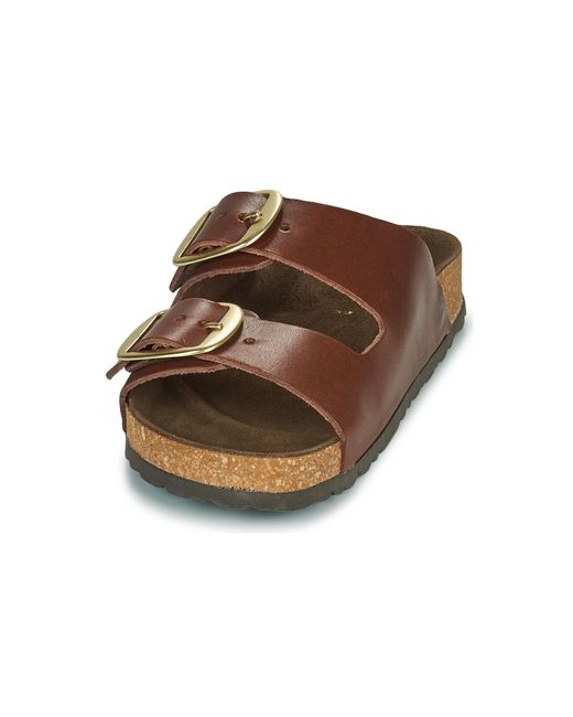 Betty London Brown Noumea Mules / Casual Shoes