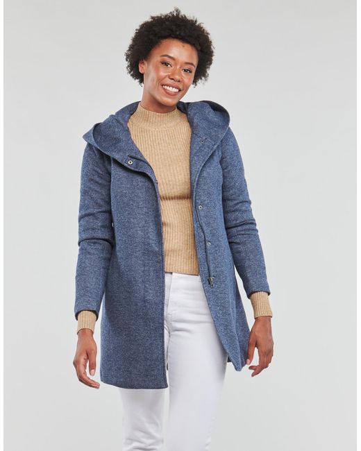 ONLY Blue Coat Onlsedona Light Coat Otw Noos