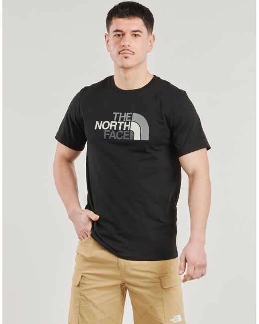 The North Face Black T Shirt S/s Easy Tee for men
