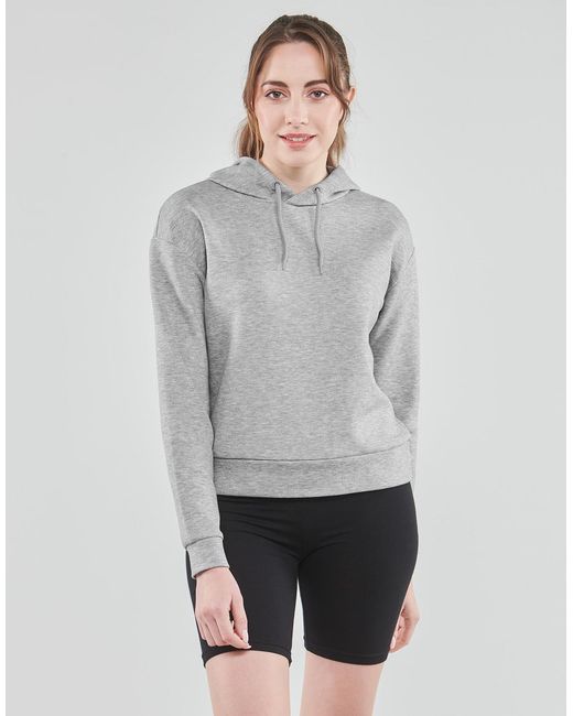 Only Play Gray Hoodies Onplounge Ls Hood Sweat - Noos