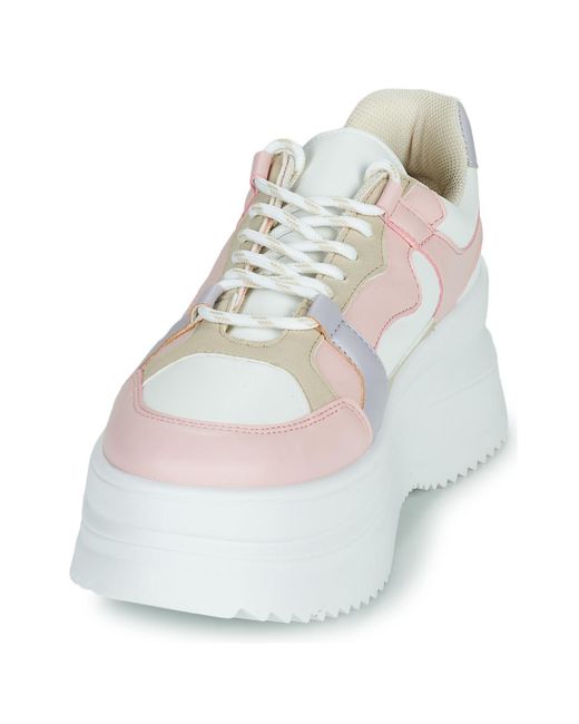 Yurban White Pastella Shoes (trainers)
