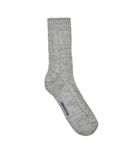 Birkenstock High Socks Cotton Twist M Light Gray for men