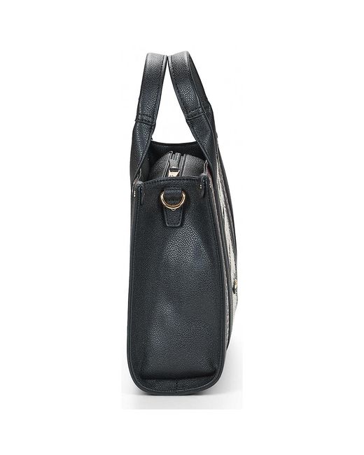 Hexagona Black Shopper Bag Zoe