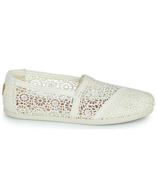 TOMS White Alpargata Espadrilles / Casual Shoes