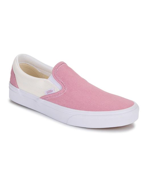 Vans Purple Slip-ons (shoes) Classic Slip-on Joyful Denim Light Pink