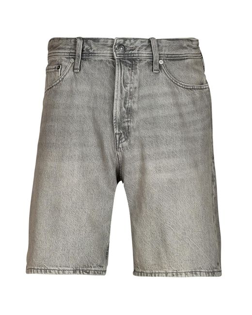Jack & Jones Gray Shorts Jjitony for men