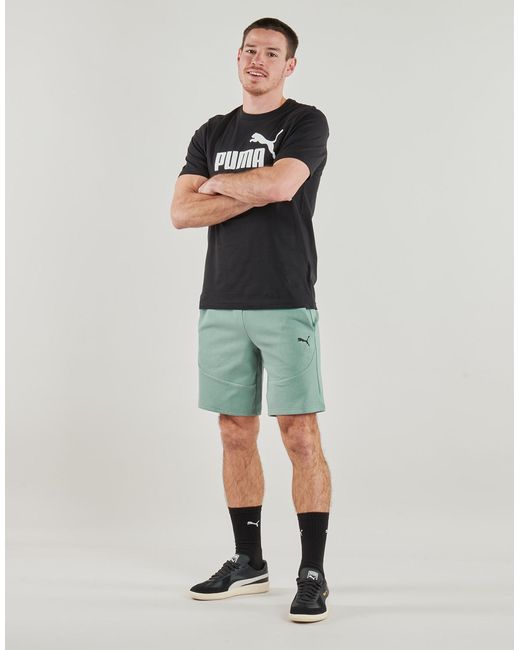 PUMA Green Shorts Tech Shorts for men