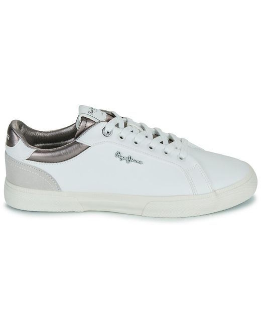 Pepe Jeans White Shoes (trainers) Kenton Court W