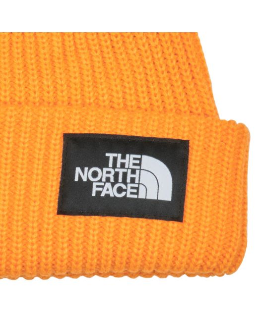 The North Face Orange Beanie Salty Lined Beanie