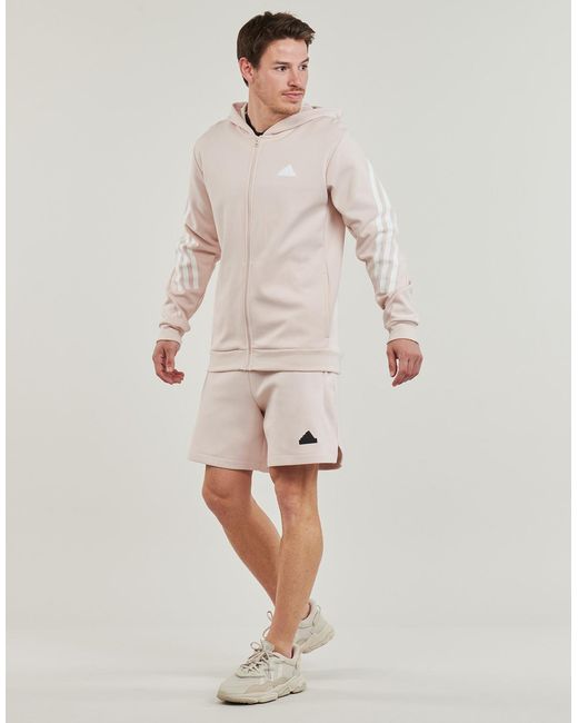 Adidas Natural Hoodies M Fi 3s Fz for men