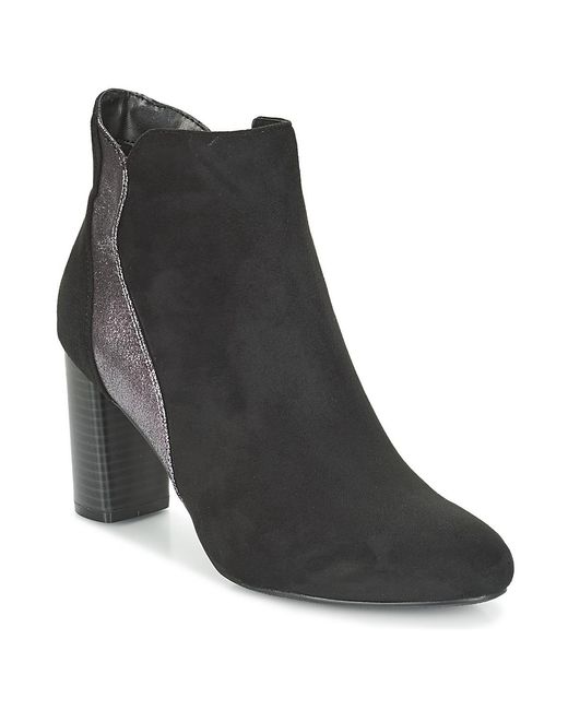 Moony Mood Jerda Women's Low Ankle Boots In Black