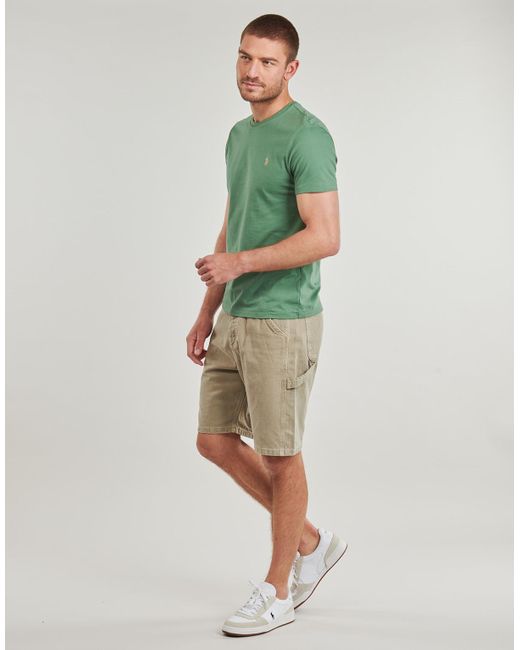 Jack & Jones Green Shorts Jjialex for men
