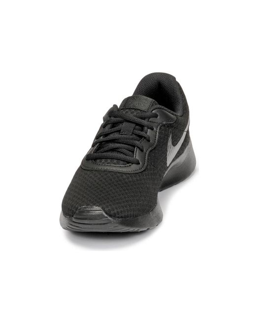 Nike Black Wmns Tanjun Shoes (trainers)