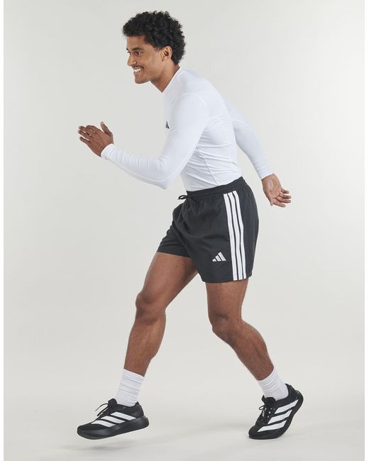 Adidas Black Shorts Essentials 3-stripes Chelsea Shorts 5-inch for men
