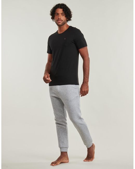 Tommy Hilfiger Black T Shirt 3p Ss Tee X3 for men