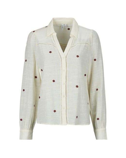 Vero Moda Gray Blouse Vmjillian Ls Shirt