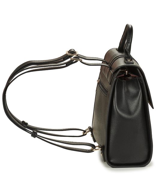 Hexagona Black Backpack Lea