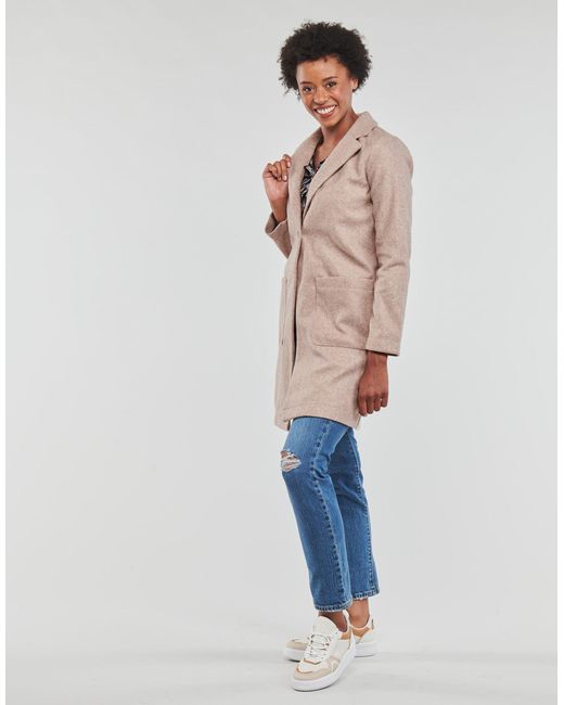 Jdy Natural Coat Harmony Knit Jacket Otw Zhs