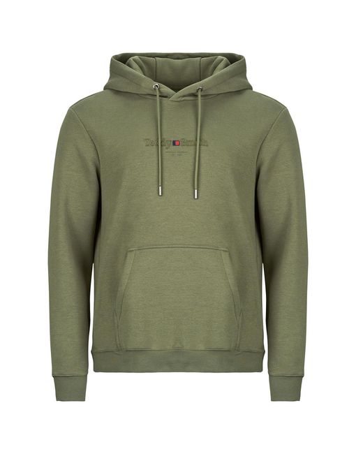 Teddy Smith Green Hoodies S-jim Hoody for men