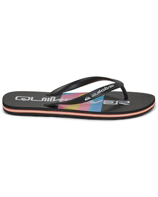 Quiksilver Blue Flip Flops / Sandals (shoes) Molokai Stripe 26 for men