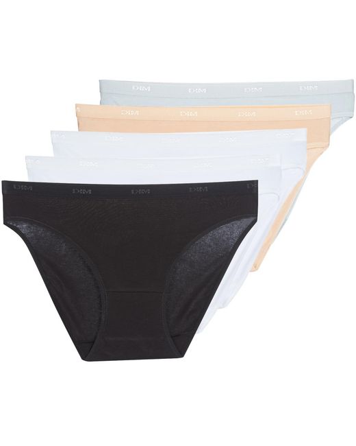 Dim White Eco Coton X 6 Knickers/panties