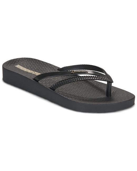 Ipanema Black Flip Flops / Sandals (shoes) Bossa Soft Fem V