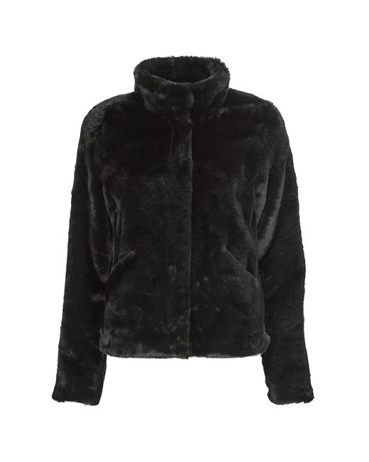 ONLY Black Jacket Onlnewvida Faux Fur Jacket Cc Otw