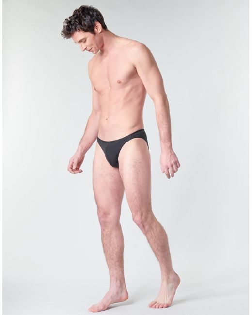 Hom Black Plumes Micro Brief Underpants / Brief for men