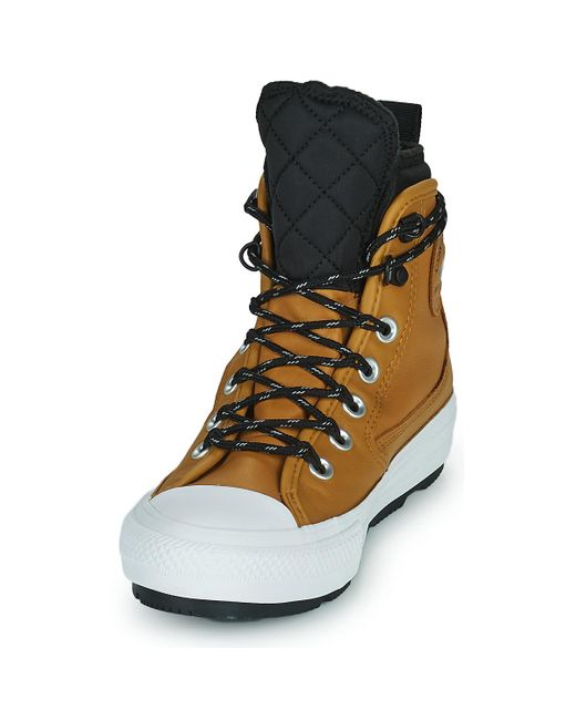 Converse Brown Cold Fusion Run Star Hike Sneakers for Men Mens Shoes Trainers High-top trainers 