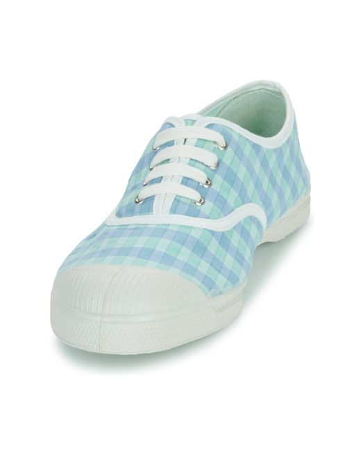 Bensimon Blue Shoes (trainers) Summer Checks