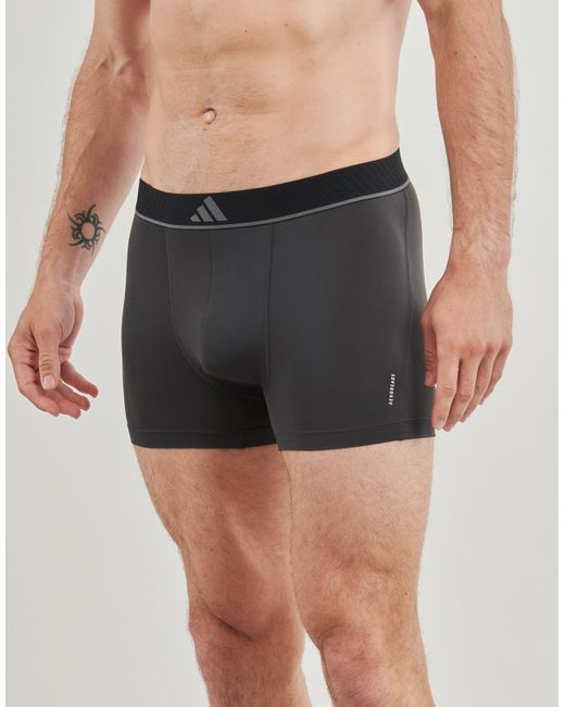Adidas Black Boxer Shorts Active Micro Flex Eco Pack De 3 for men