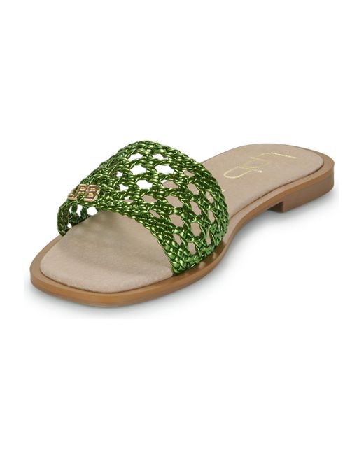 Les Petites Bombes Green Mules / Casual Shoes Iolanda