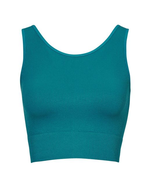 Only Play Blue Sport Bras Onpjaia