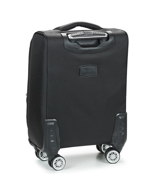 David Jones Black Soft Suitcase Ba-1003 Cabine