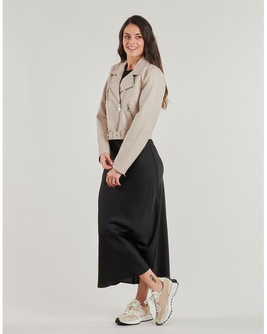 ONLY Natural Leather Jacket Onlvera