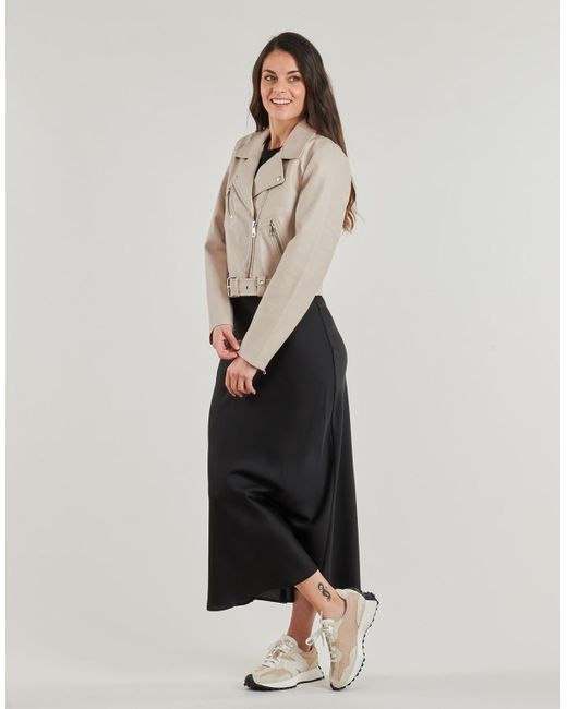 ONLY Natural Leather Jacket Onlvera