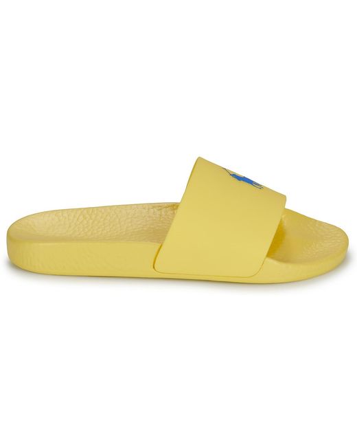 Polo Ralph Lauren Yellow Tap-dancing Polo Slide Unisex