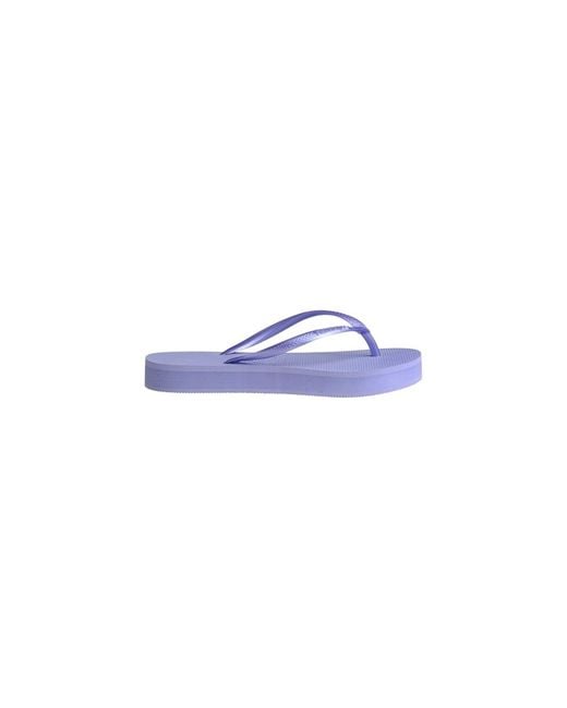 Havaianas Purple Flip Flops / Sandals (shoes) Slim Flatform