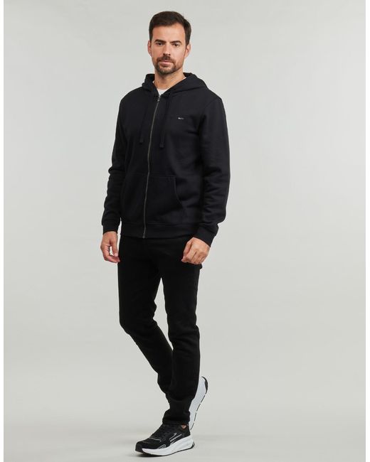 Teddy Smith Black Hoodies Giclass Little Hz for men