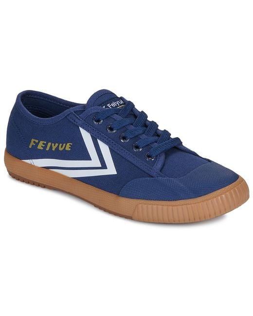 Feiyue Blue Shoes (trainers) Fe Lo 1920 Gum Grounded