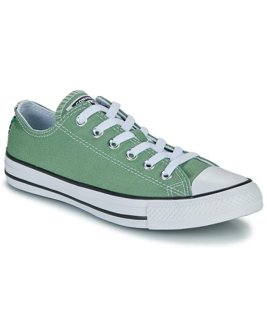 Converse Blue Shoes (trainers) Chuck Taylor All Star Mini Flowers