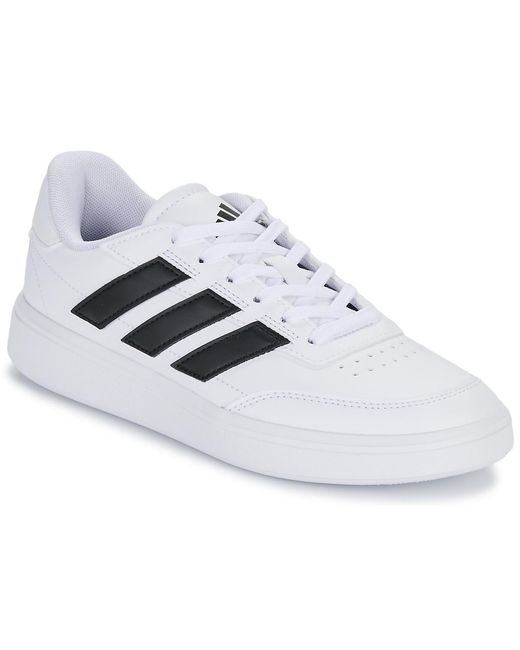 Adidas White Shoes (trainers) Courtblock