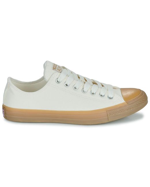 Converse White Shoes (trainers) Chuck Taylor All Star Tough Textures for men