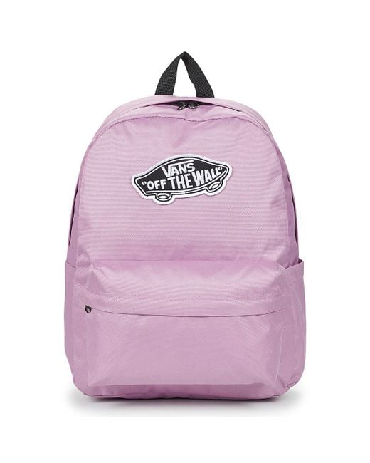 Vans Backpack Old Skool Classic Backpack in Pink Lyst UK
