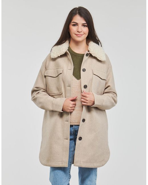 Vero Moda Natural Vmollie Coat