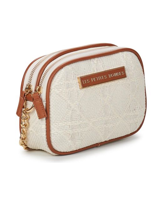 Les Petites Bombes Natural Shoulder Bag Albane