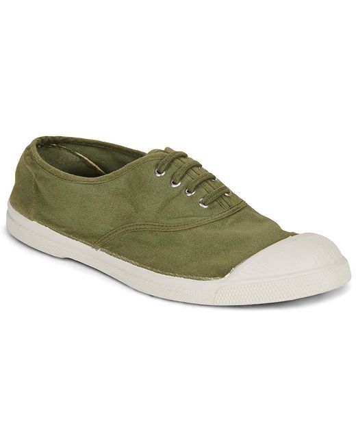 Bensimon Green Shoes (trainers) Tennis Lacet