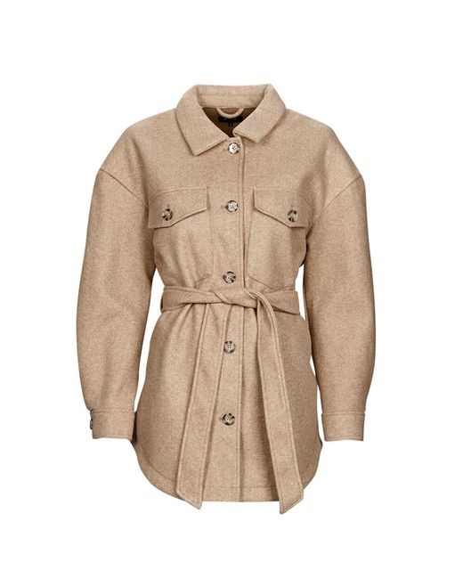 ONLY Natural Coat Onlemma Freja Shacket Otw