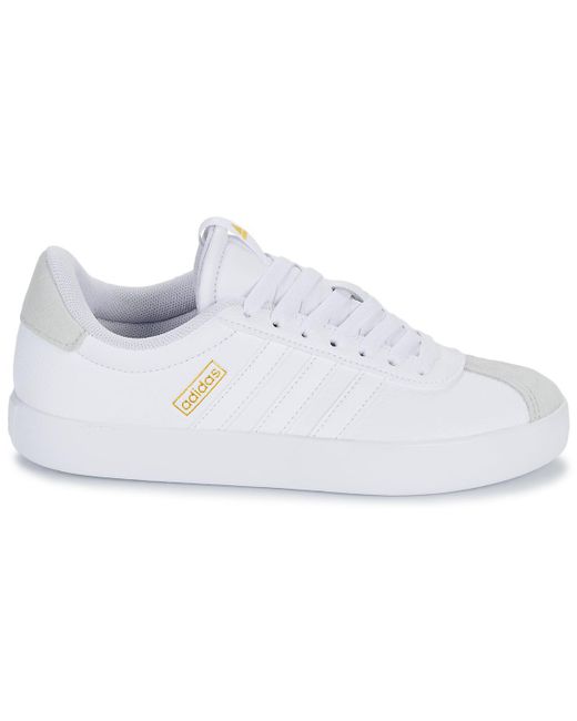 Adidas White Shoes (trainers) Vl Court 3.0