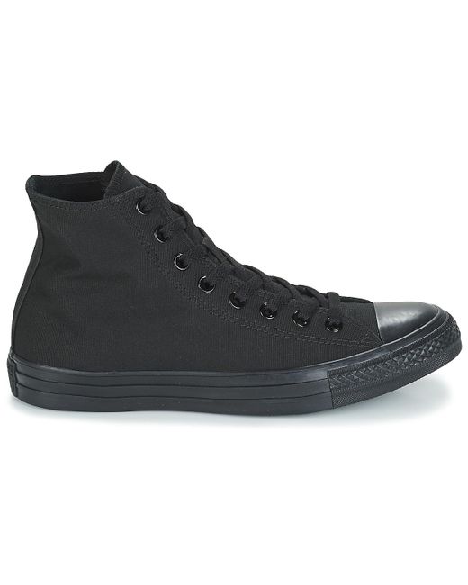 converse all star core hi black